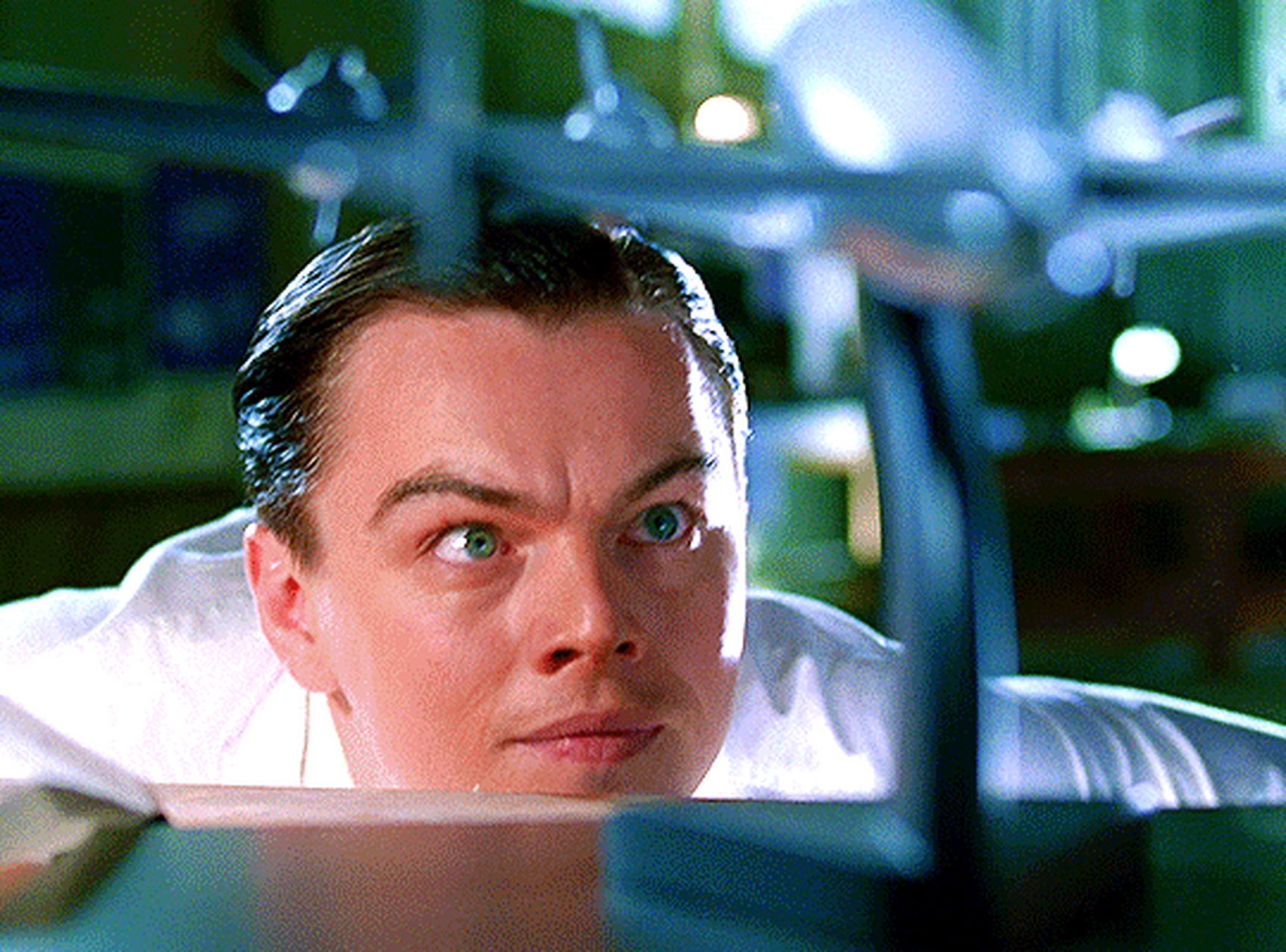 2004年电影《飞行家》里的莱昂纳多·迪卡普里奥