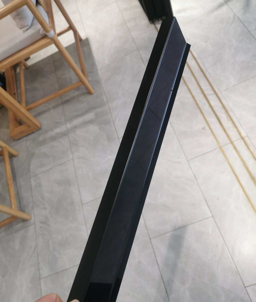 黑钛不锈钢挡水板 窗户外立面的挡水板,黑钛不锈钢更显美观时尚,颜值