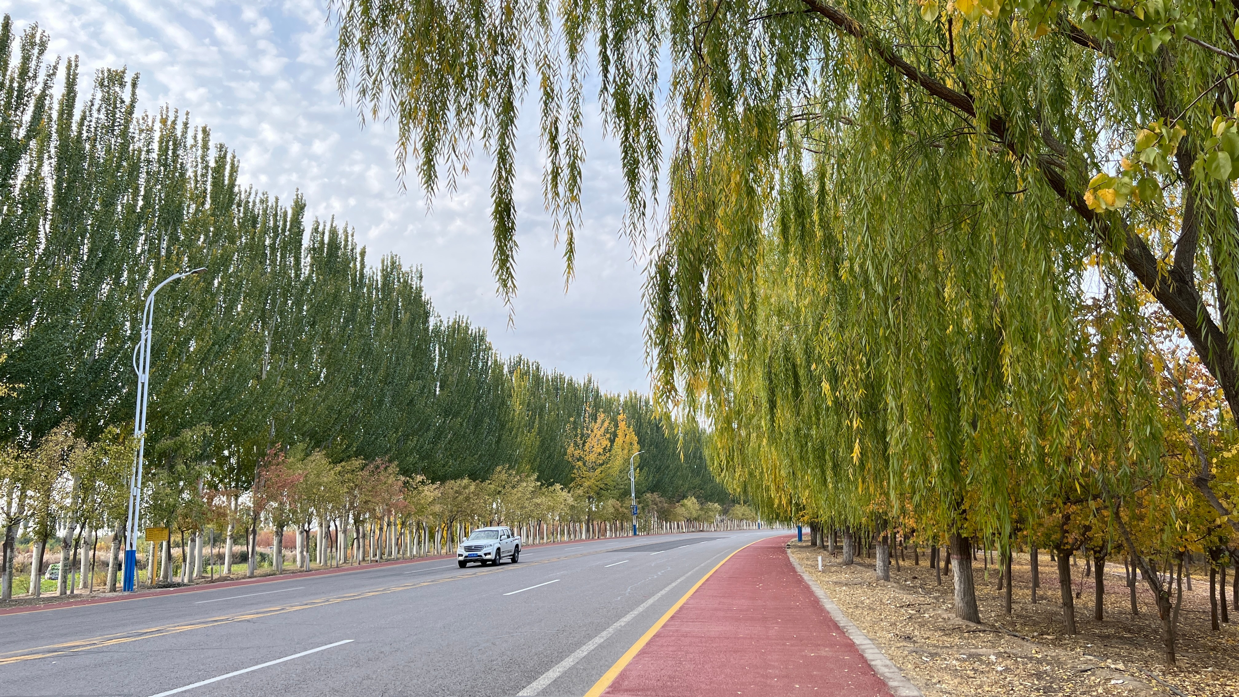 这场景太适合发绰繁呤髁致繁呤髁滞计 宁夏滨河大道