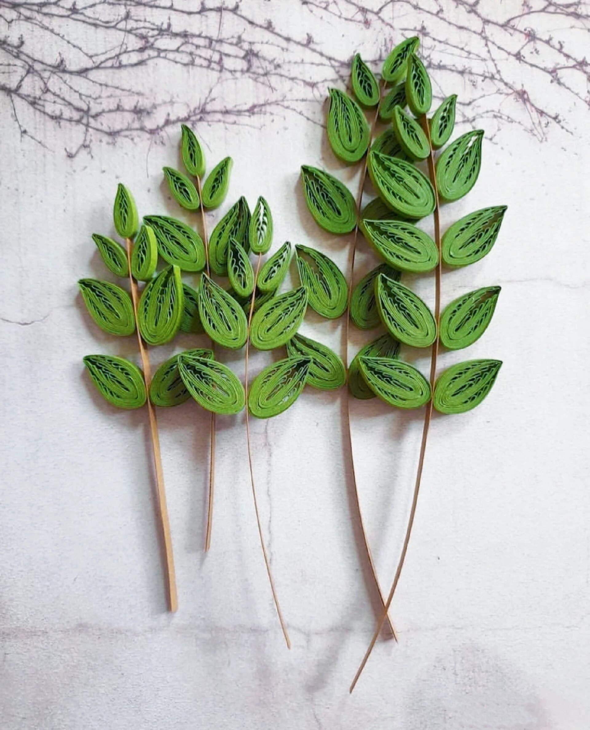 【衍纸手工】叶子合集9191