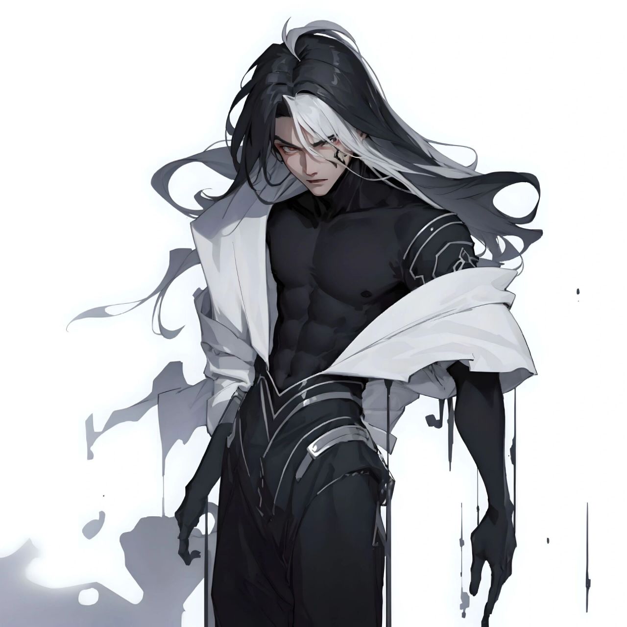 喜欢黑色吗～ 分享一波司马懿的头像or壁纸 最后试着做了当时废了的牛