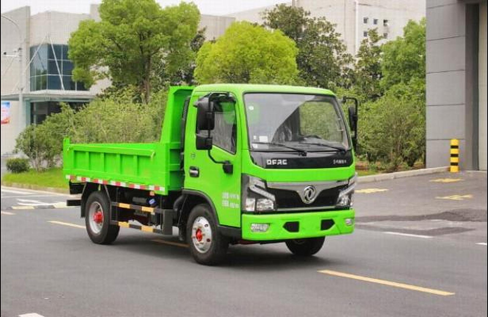 东风福瑞卡国六新规蓝牌小型自卸车.