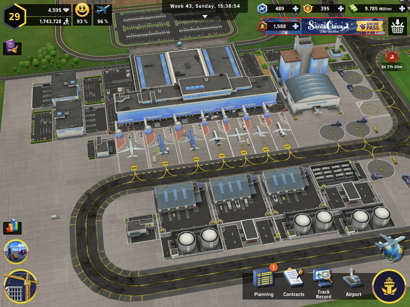 游戏推荐:airport simulator  这是一款模拟机场经营的游戏,在这里,你