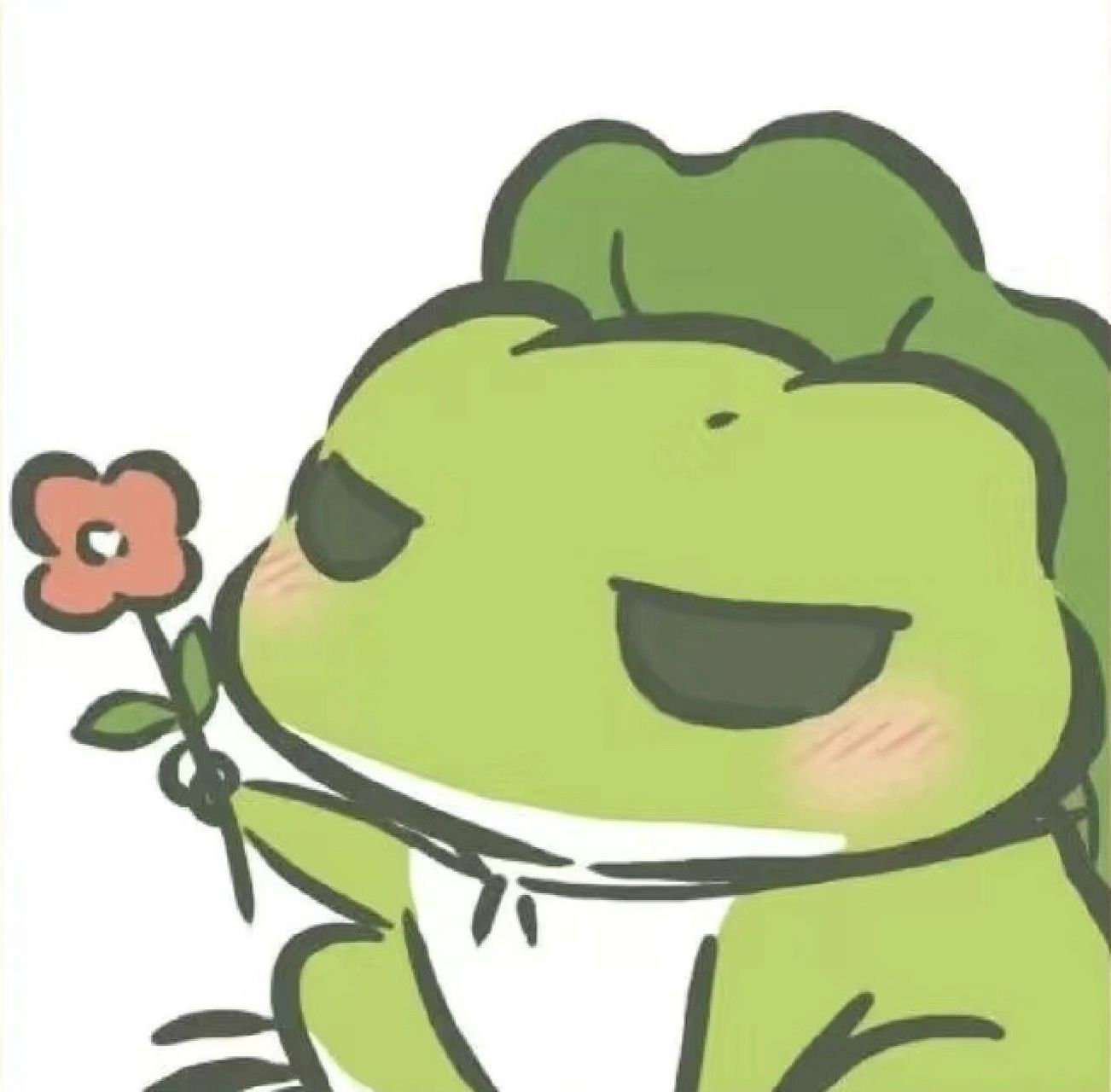 动漫青蛙头像情侣图片