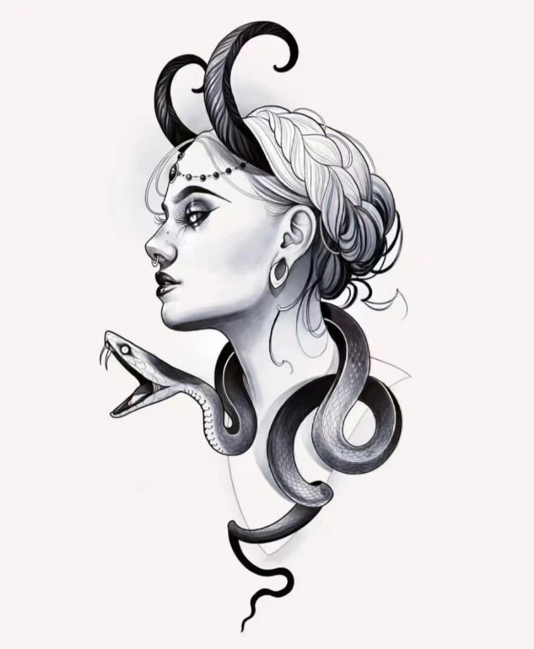 纹身|刺青|tattoo|暗黑纹身|女孩纹身