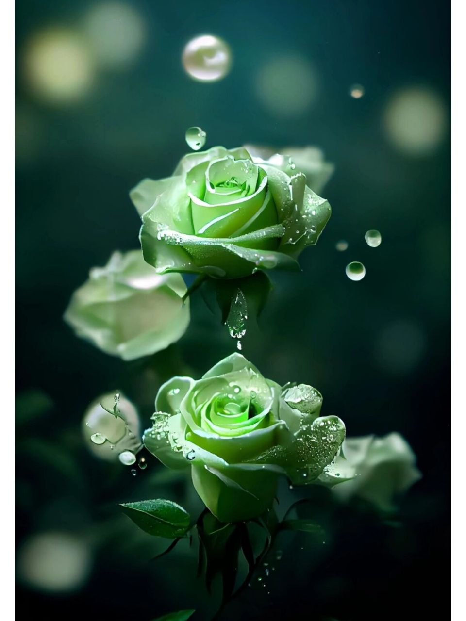 有一种花叫:苏格兰绿玫瑰花语,它的花语是yong不老去的爱情,即使时间