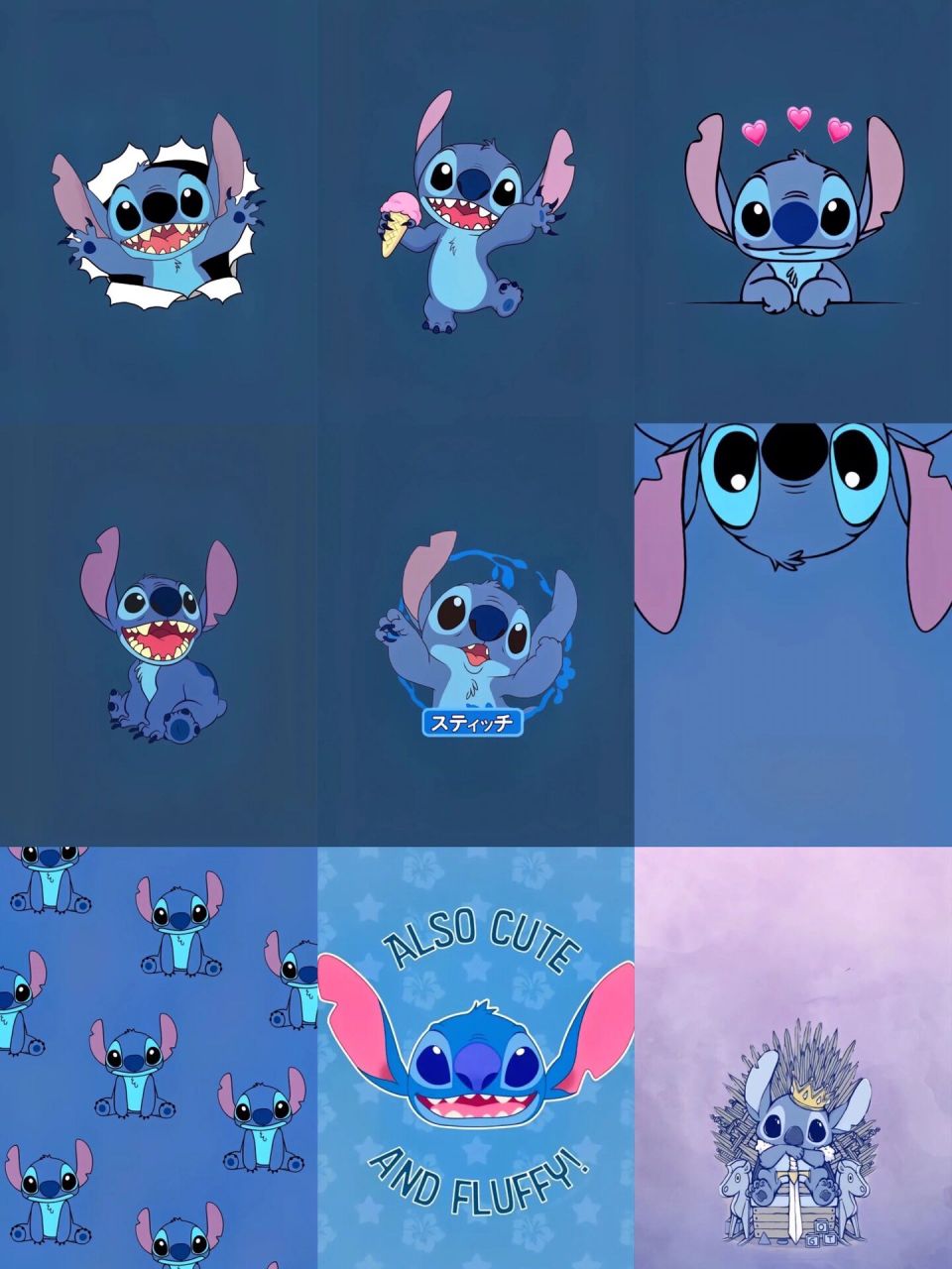 手机壁纸|史迪仔 史迪仔壁纸更新啦