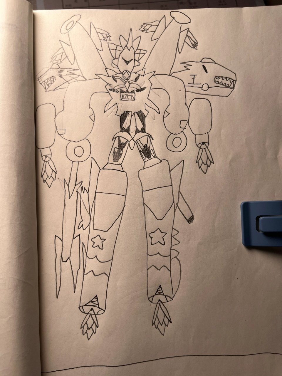 钢铁飞龙简笔画儿童版 一气呵成的钢铁飞龙简笔画,真的很酷呀,出自