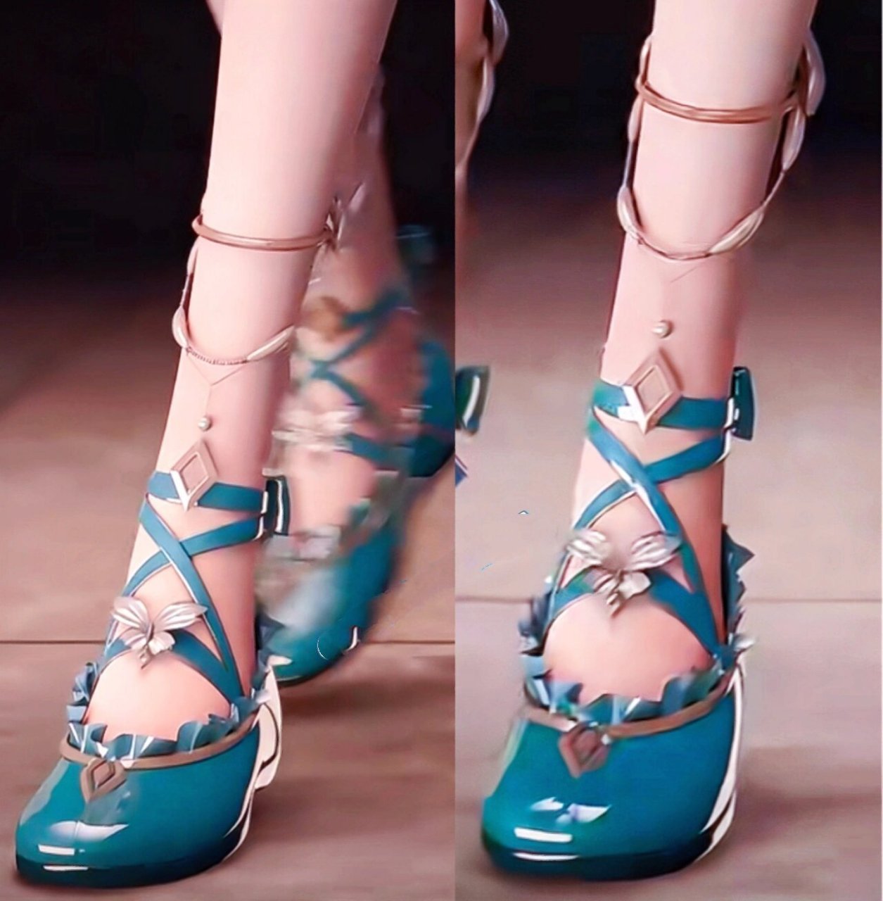 国漫女神高跟鞋,每双都好看7815