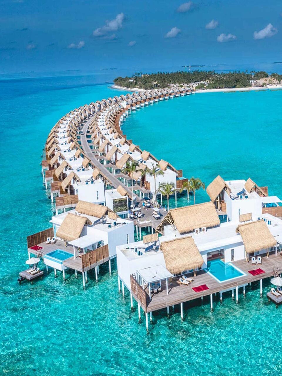 马尔代夫 emerald maldives (翡翠岛) 🌱翡翠岛坐落于拉环礁(raa