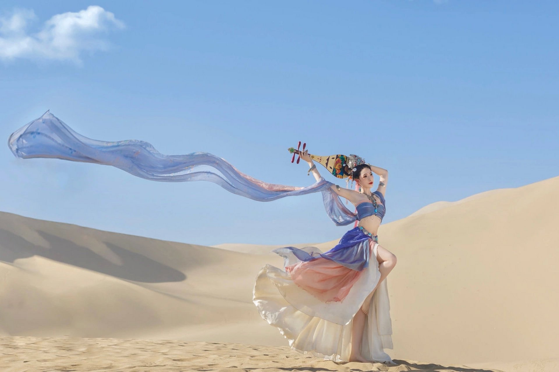 敦煌飞天写真|完成仙女梦啦 cr.允可爱