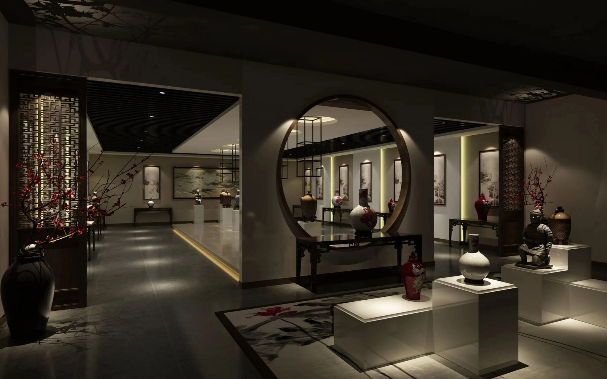 中式博物馆·展厅设计|主题展馆高级艺术展览