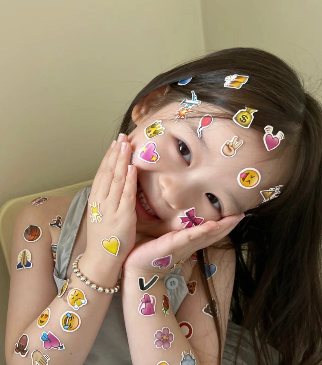 萌娃头像|贴满emoji94的小可爱 真的是萌化了我的心!