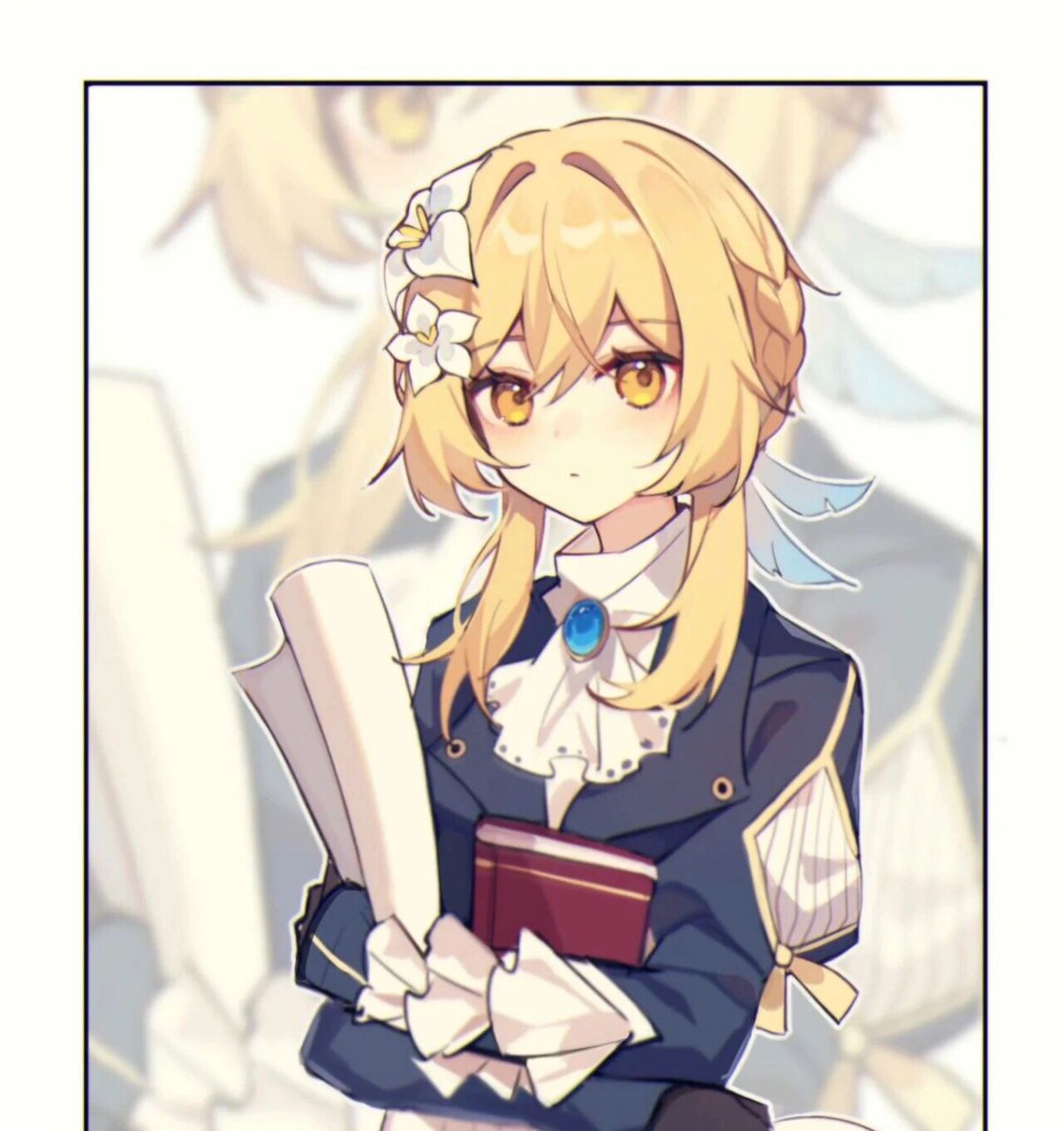 荧|壁纸头像推荐 原神|荧|壁纸头像推荐 有知道画师的帮忙艾特一下