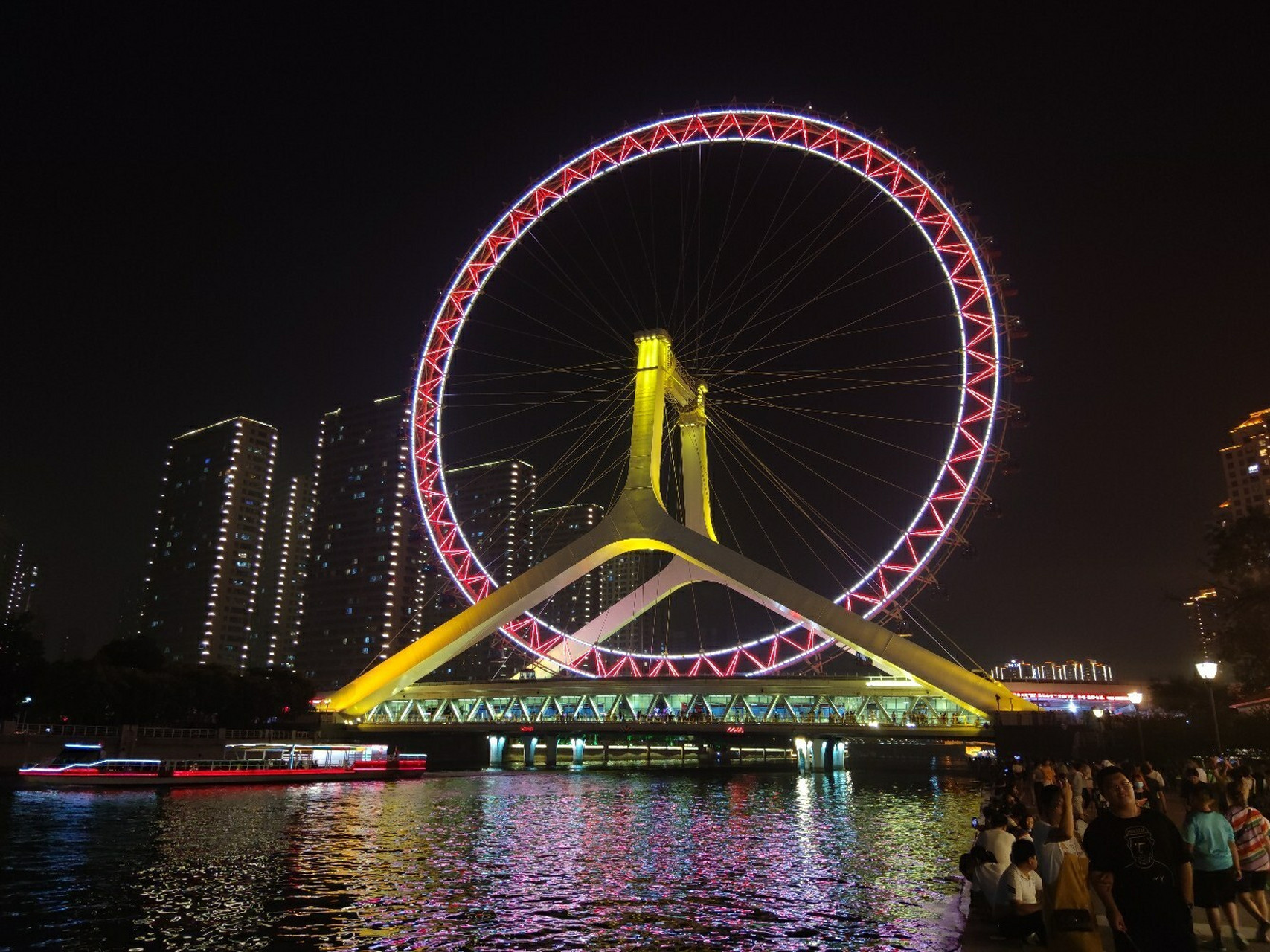 天津最美夜景图片
