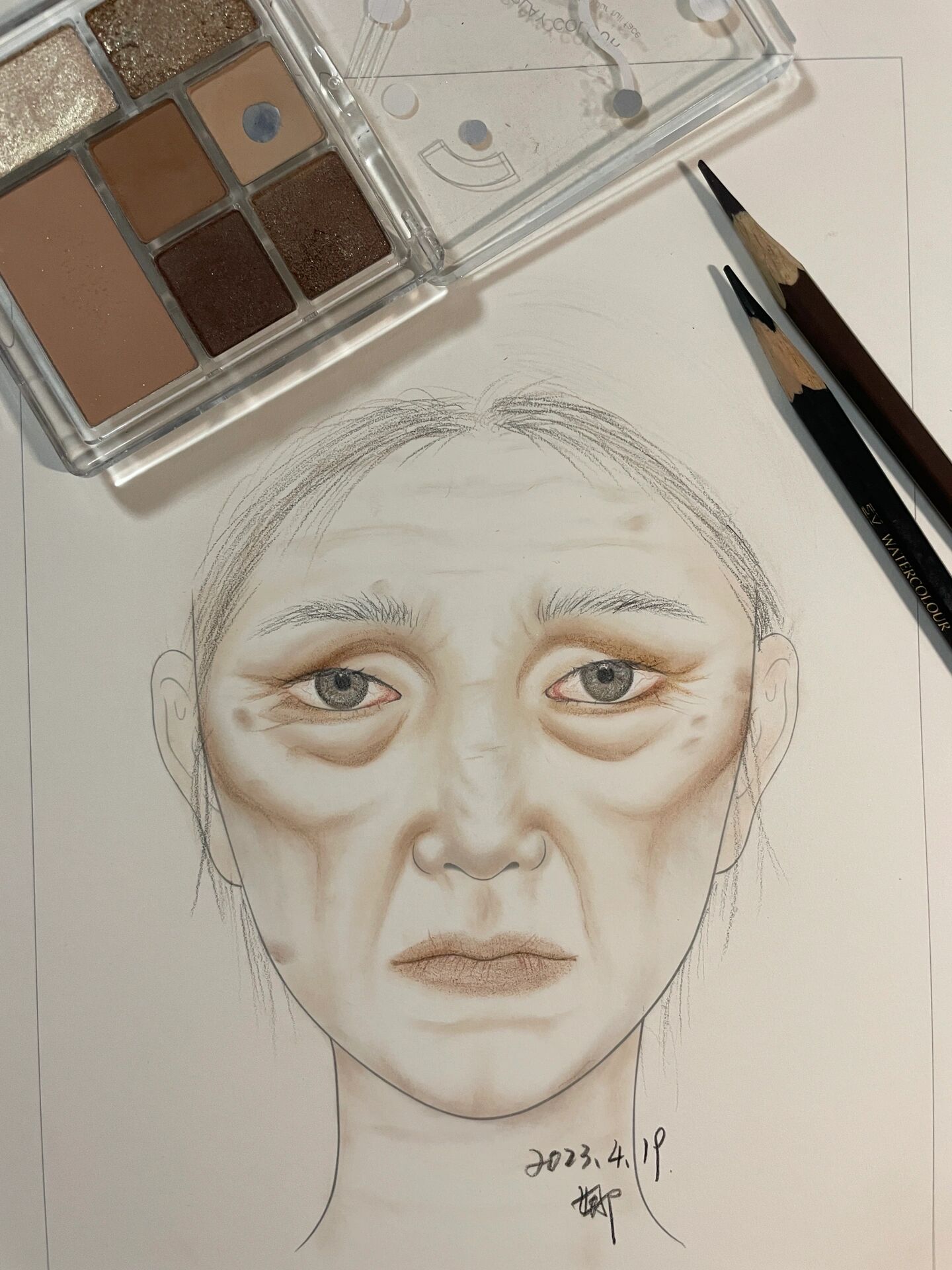 纸妆老年妆第25篇