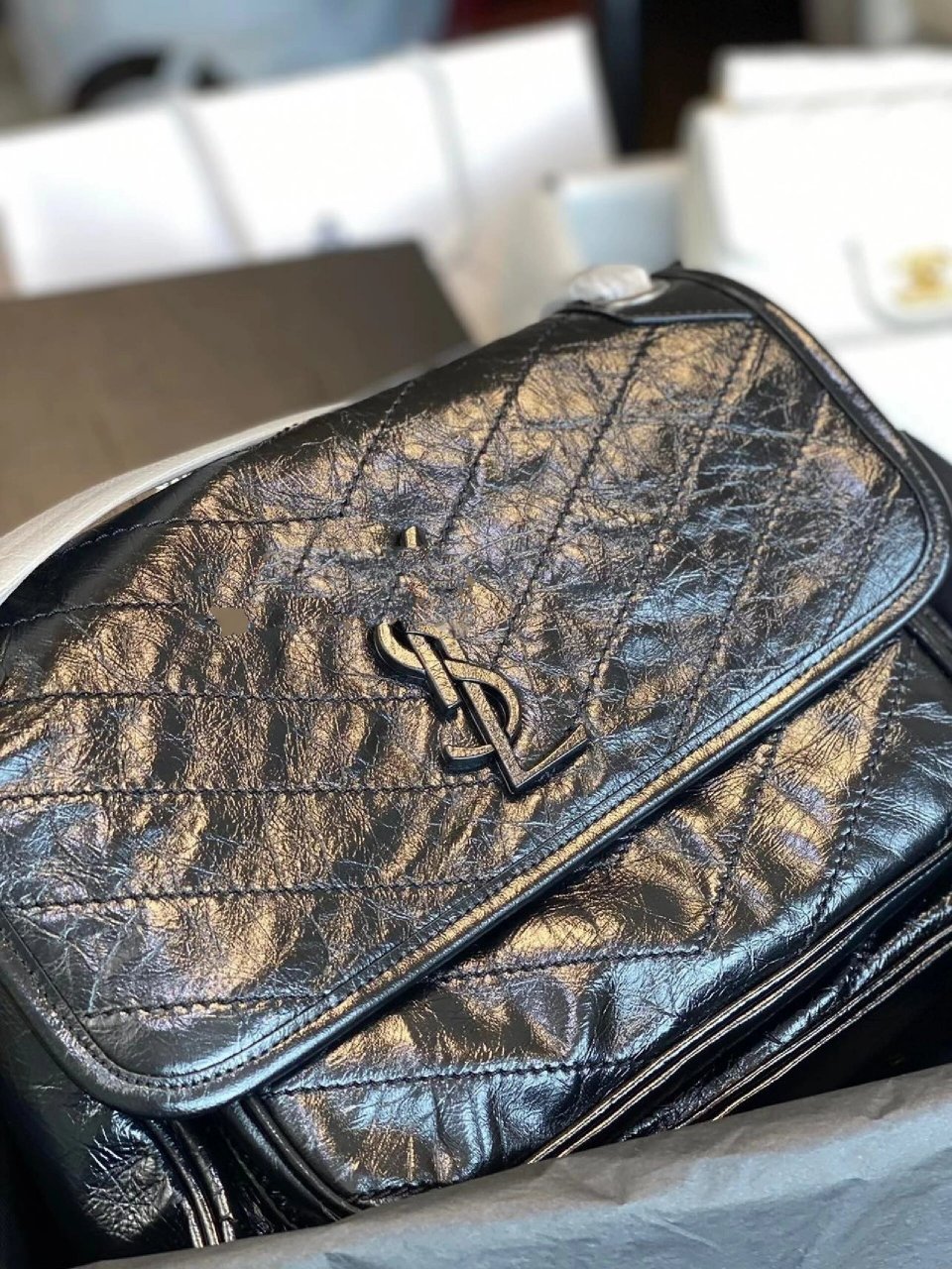 ysl系列活动73ysl niki流浪包 92ysl niki 流浪包 虽然这个包包