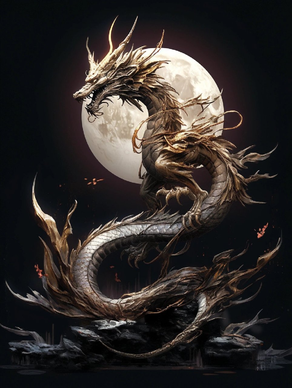 霸气的中国神龙