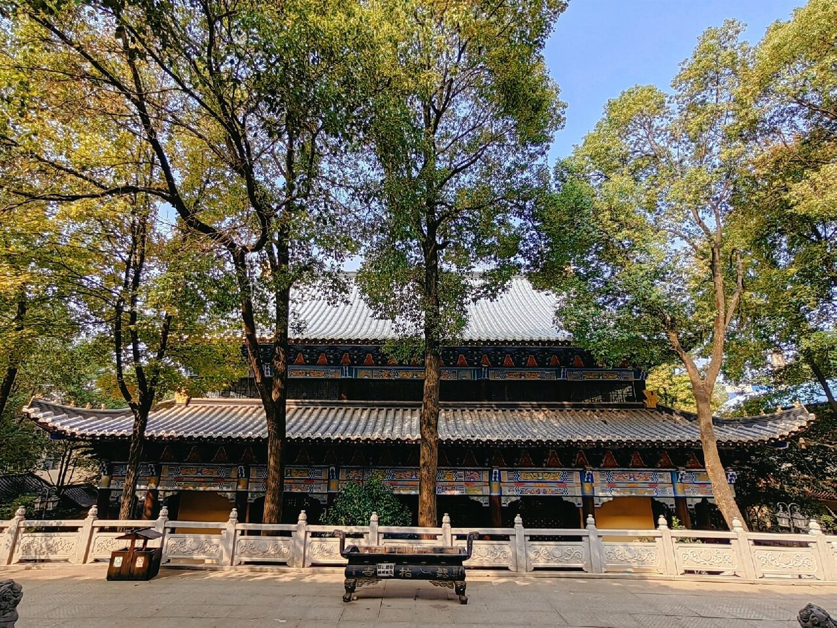 周末散心好去处93长沙十大古寺松柏寺96 长沙这两天天气真的很好