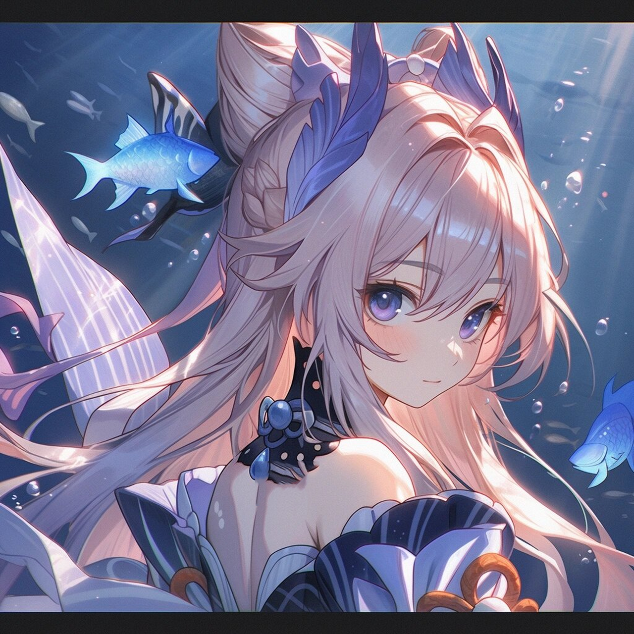 珊瑚宫心海|原神|头像 #ai绘画# #珊瑚宫心海# #原神头像# #原神日常