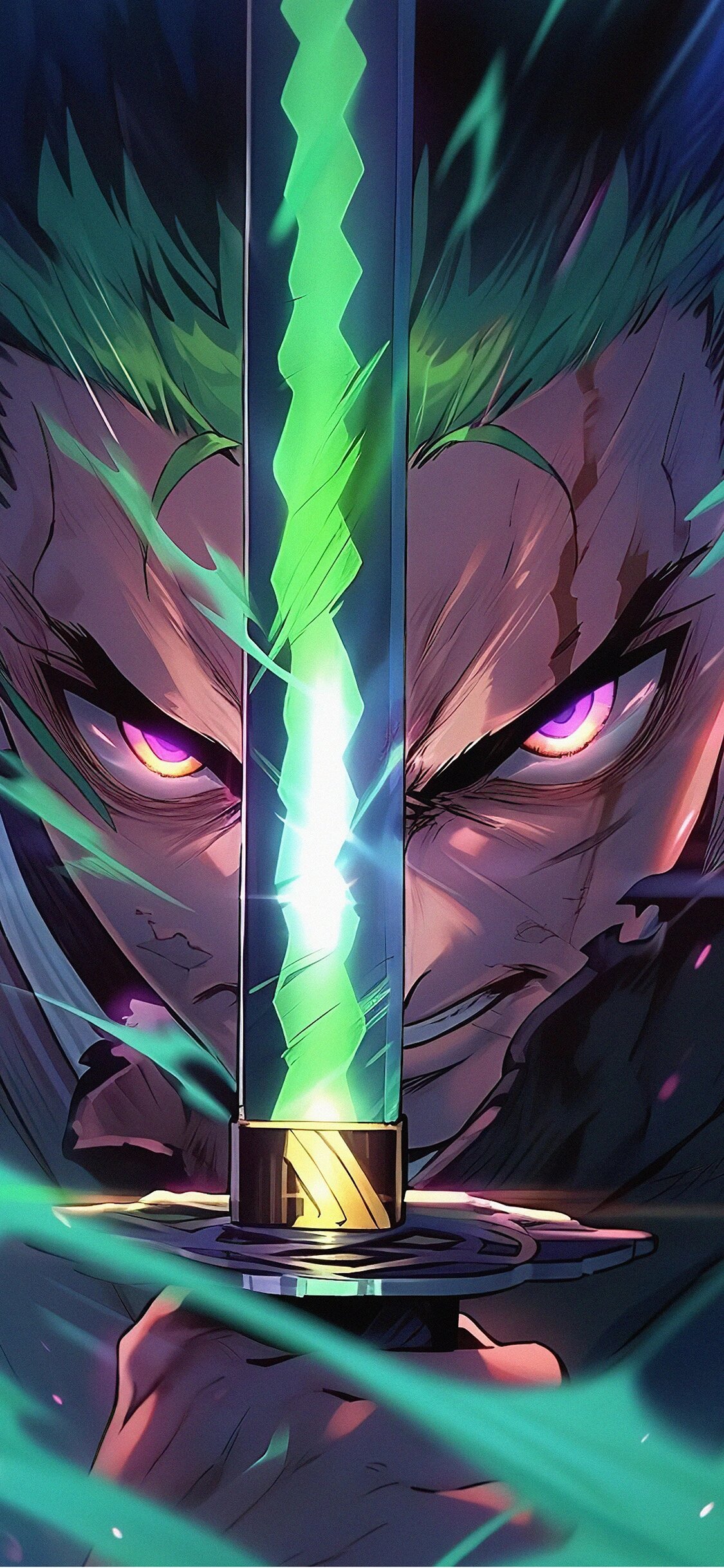 超级炸裂的索隆壁纸太帅了        背景图