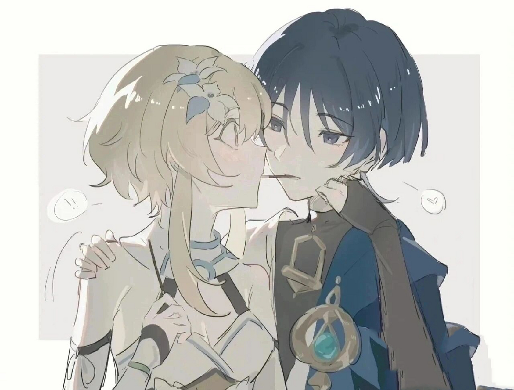 【散荧】十一(完结) 散兵轻轻的把你放在床上,这