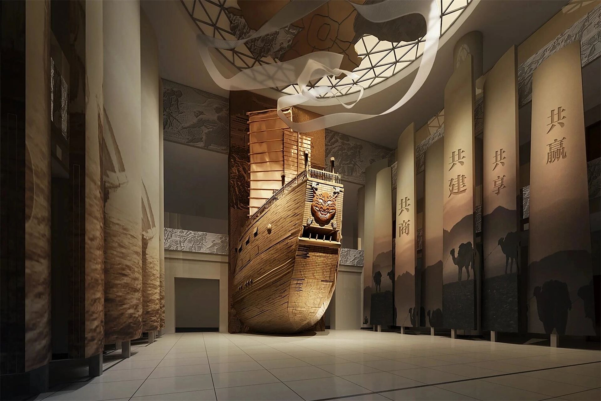 历史展馆·展厅设计|主题展馆展览 结合主题进行创意设计,合理利用