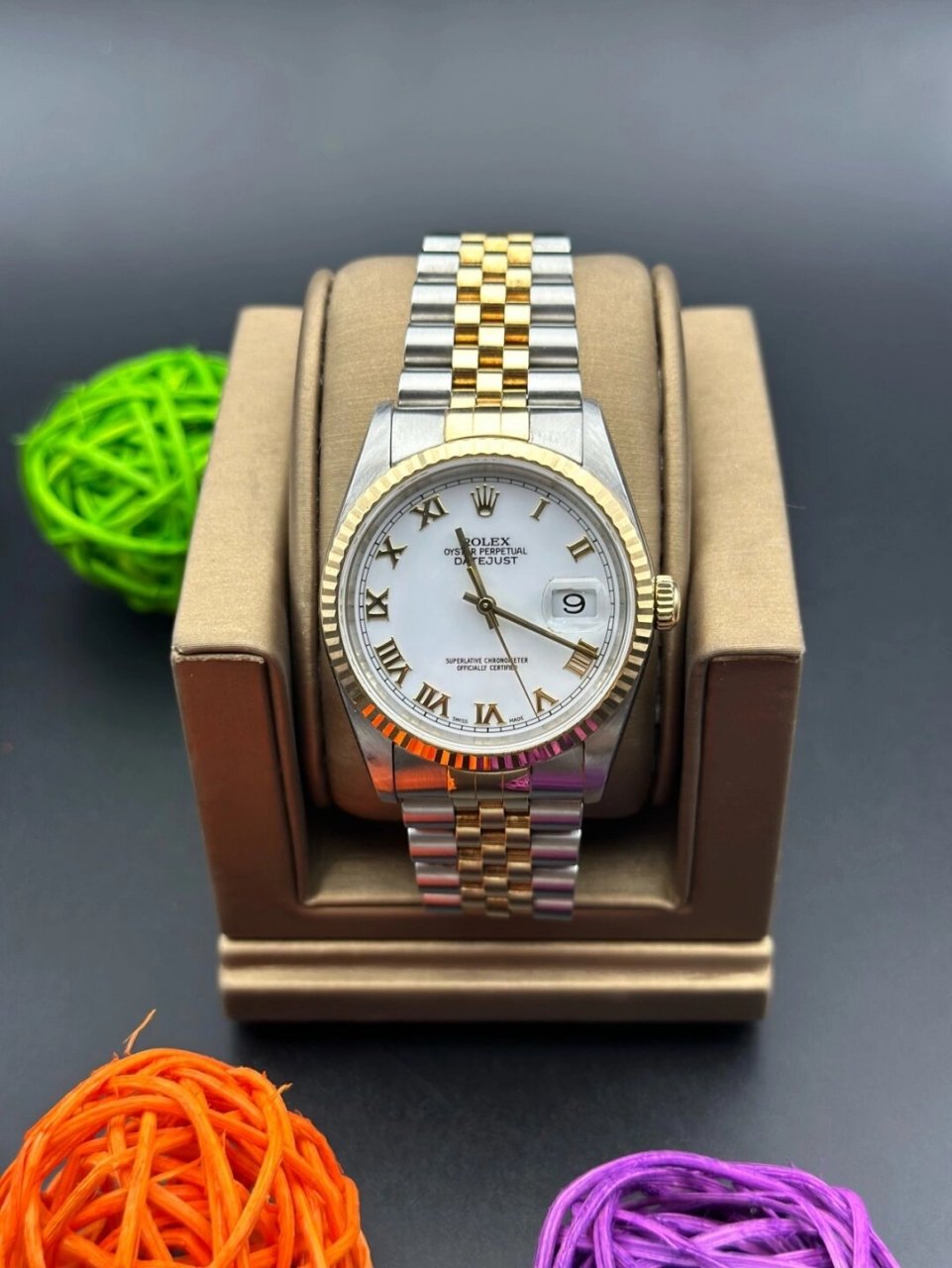 劳力士日志型系列16233男士腕表,自动机械.