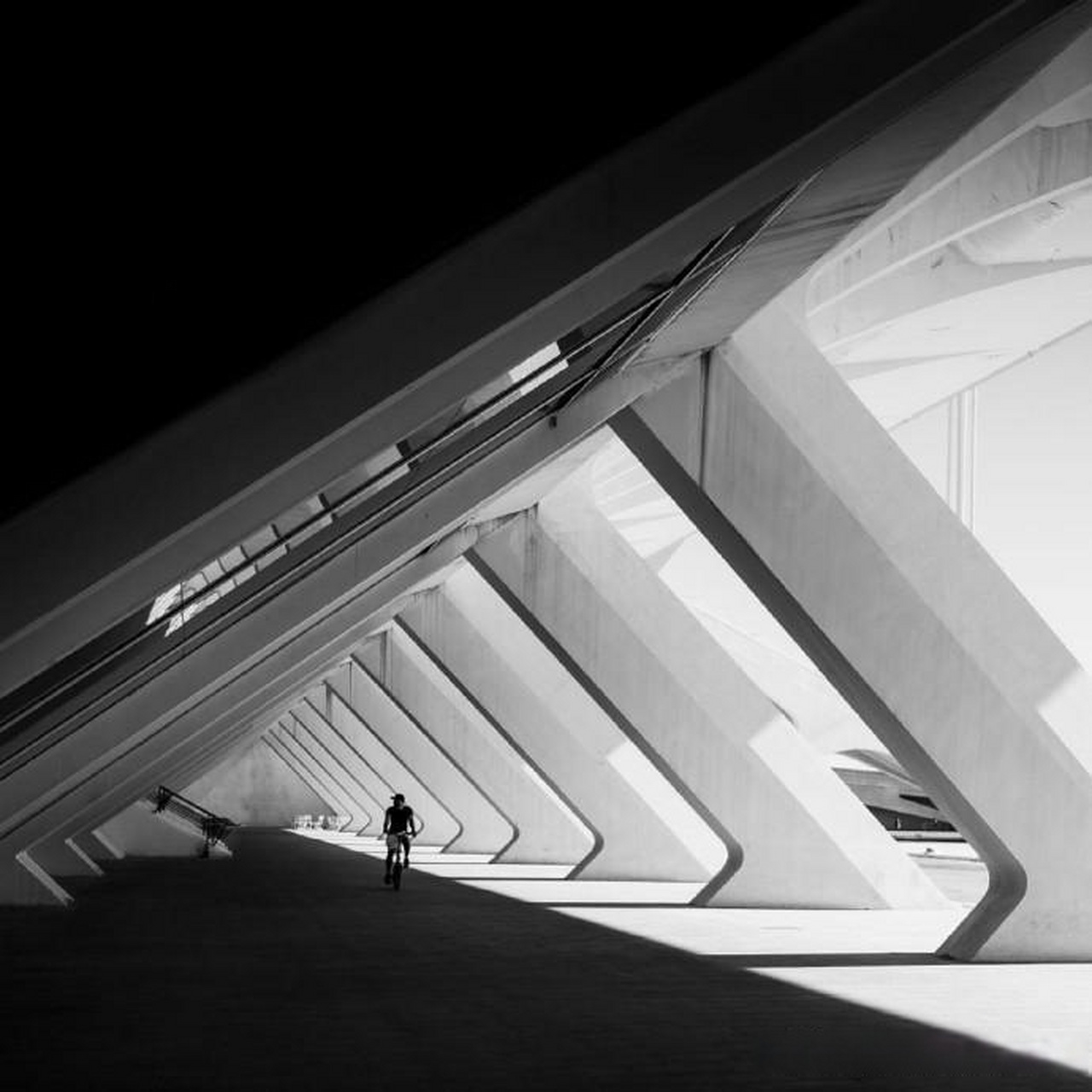 黑白建筑摄影作品 摄影师:benny bulke