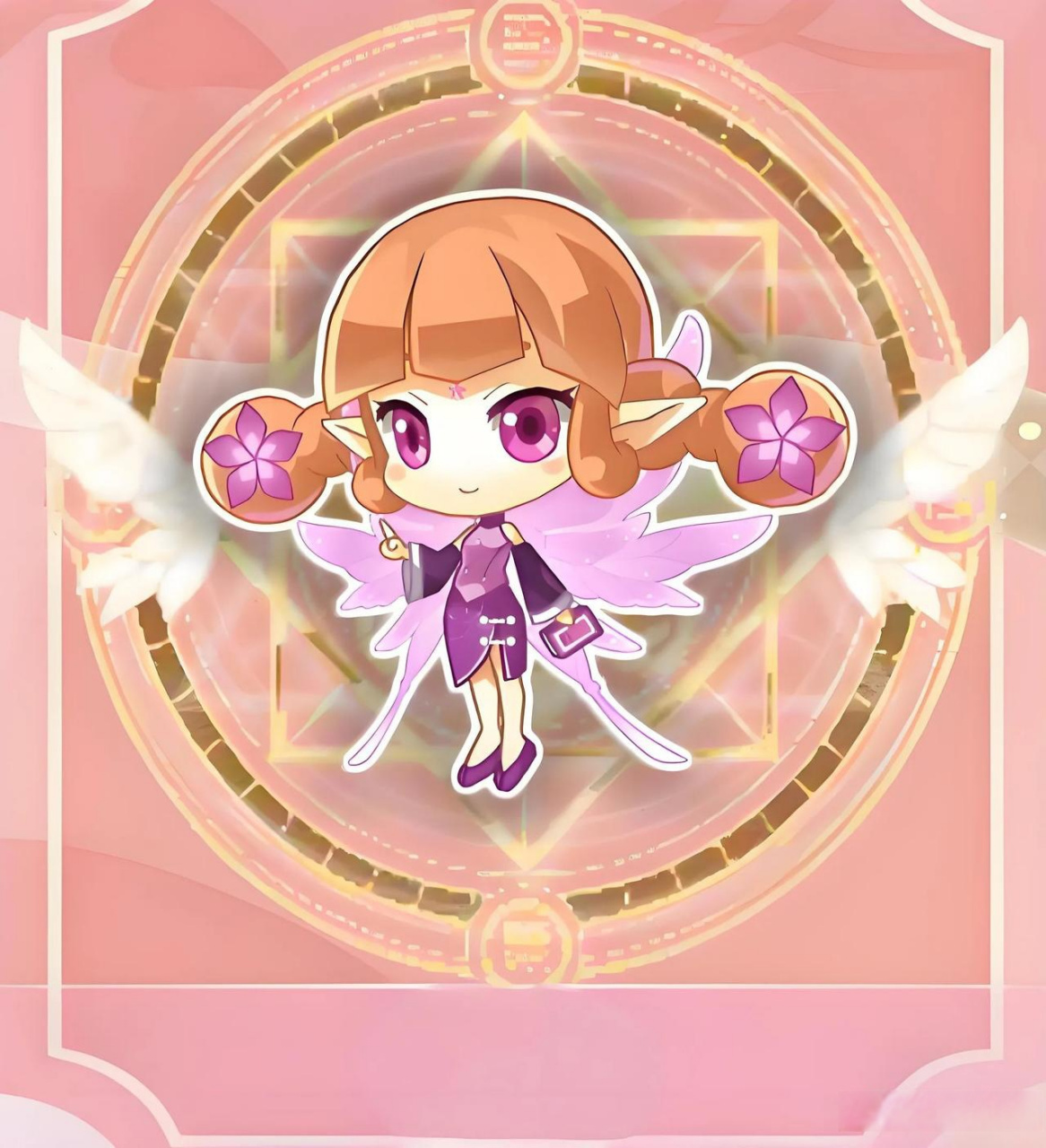 紫荆花精灵王——苏睦,花之法典镇守精灵王!