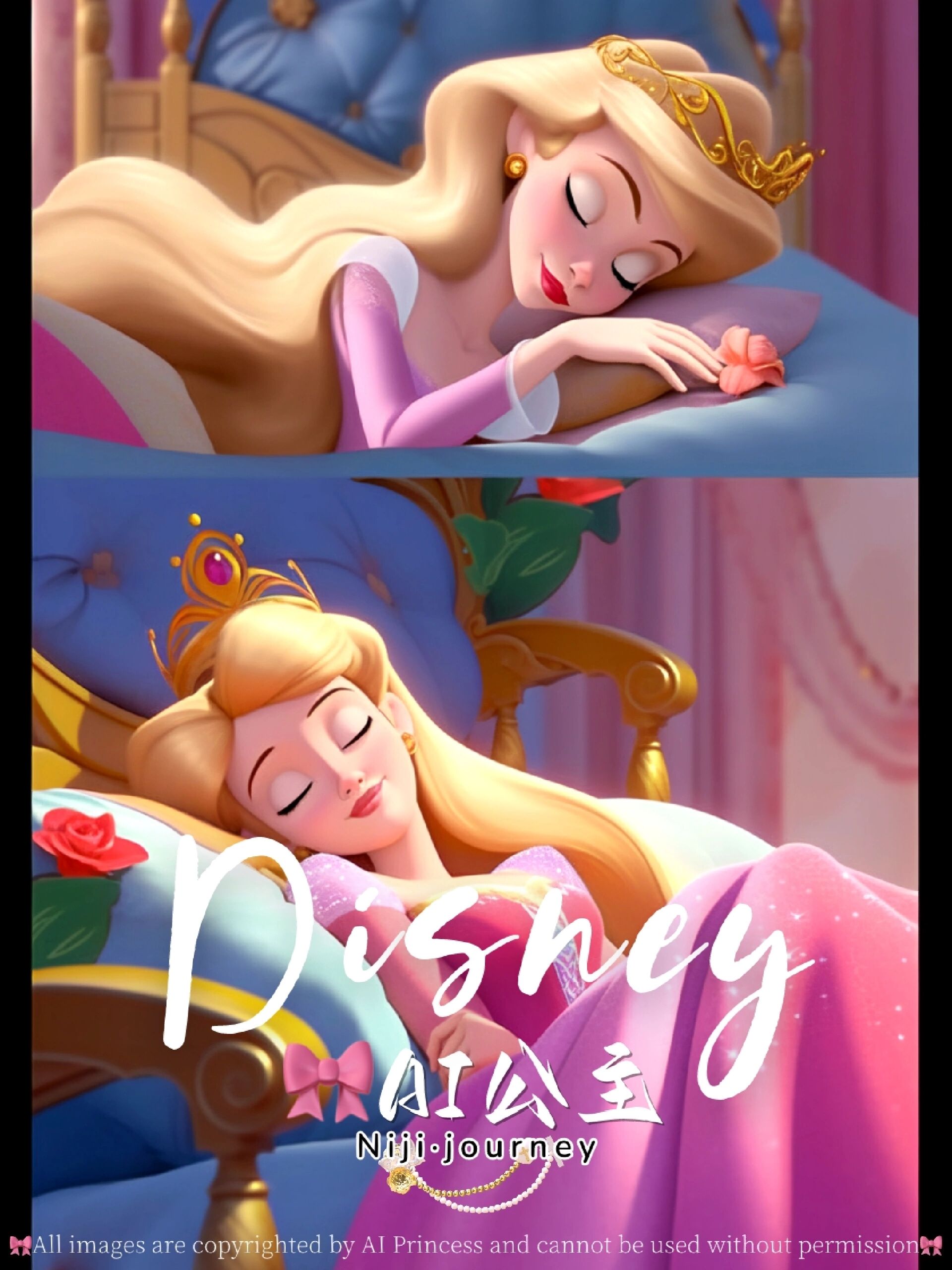 ai公主96disney系列⑥睡美人98aurora  	 9499欢迎公主殿下