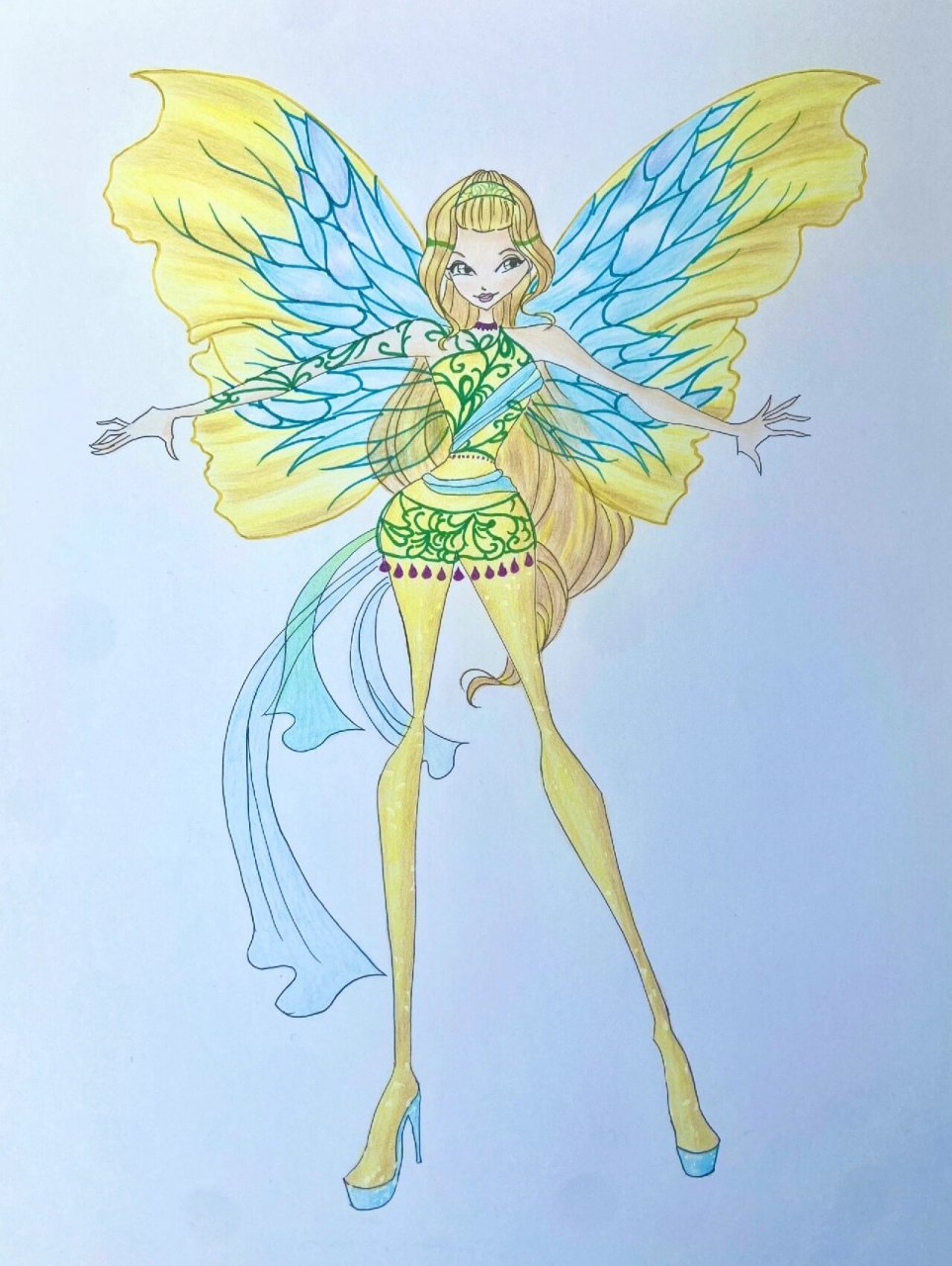 每天为宝贝画个仙子—《魔法俏佳人》黛芬妮 《魔法俏佳人》仙海天女