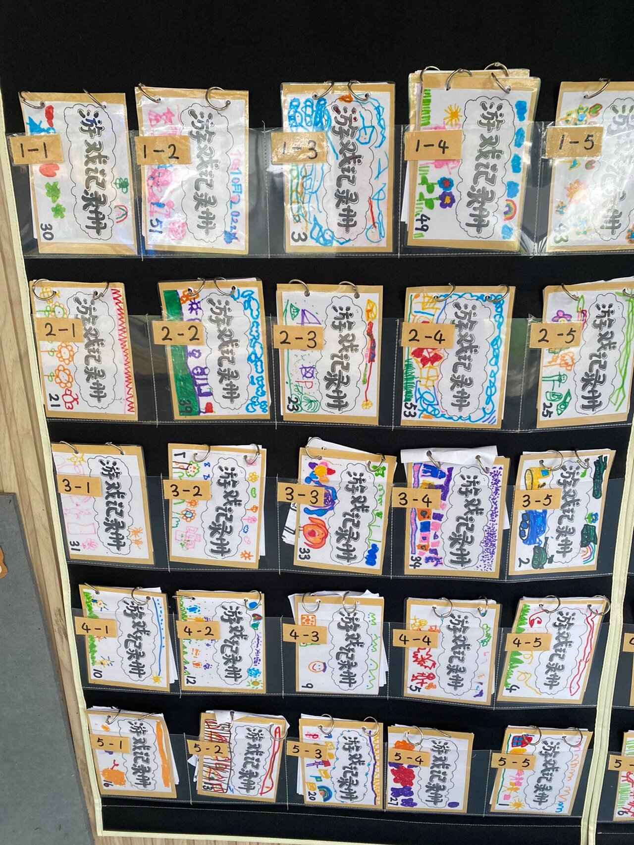 幼儿园班级记录册(封面77内页)