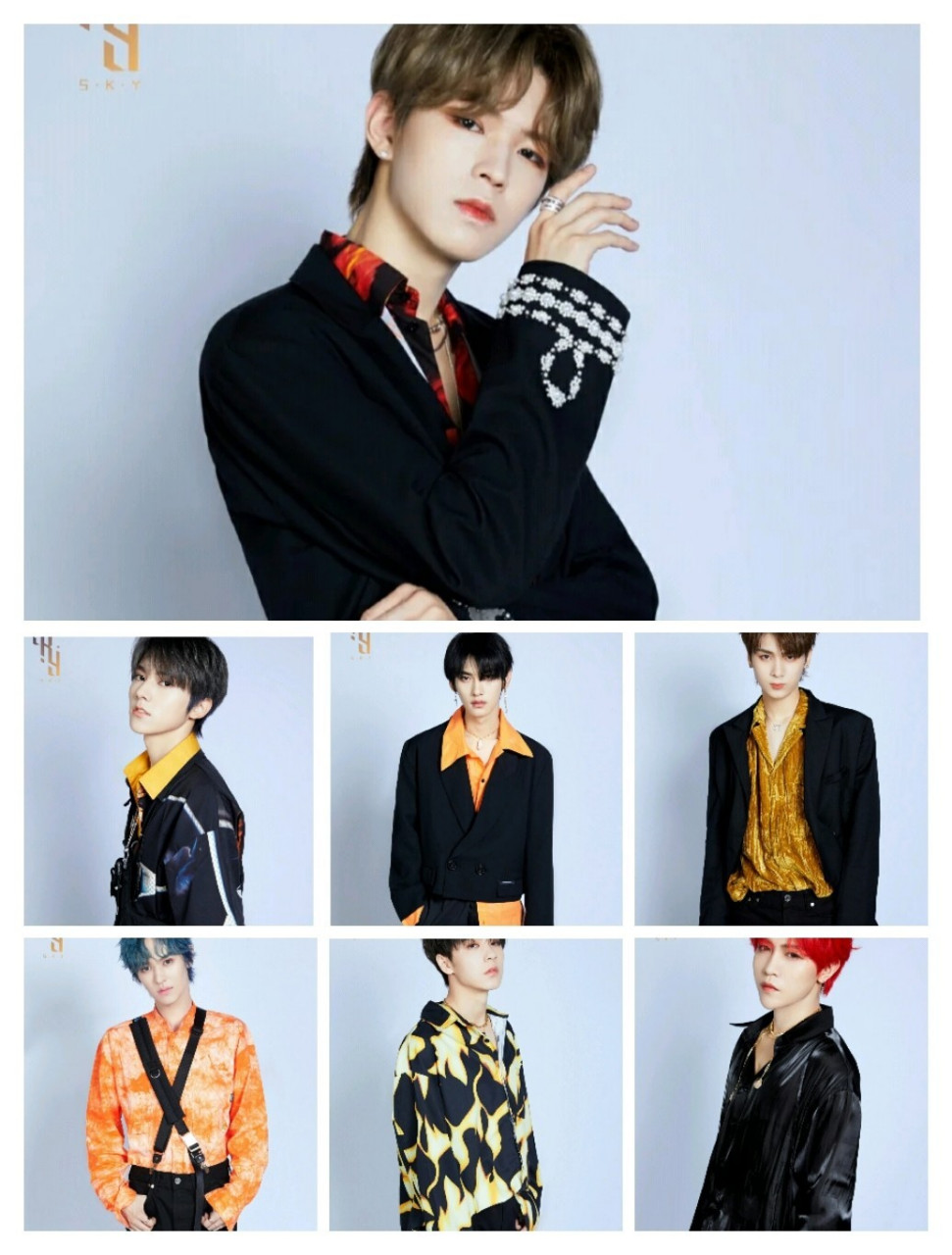 sky   天空少年团 2.ninepercent   百分九 3.unine    优九少年 4.