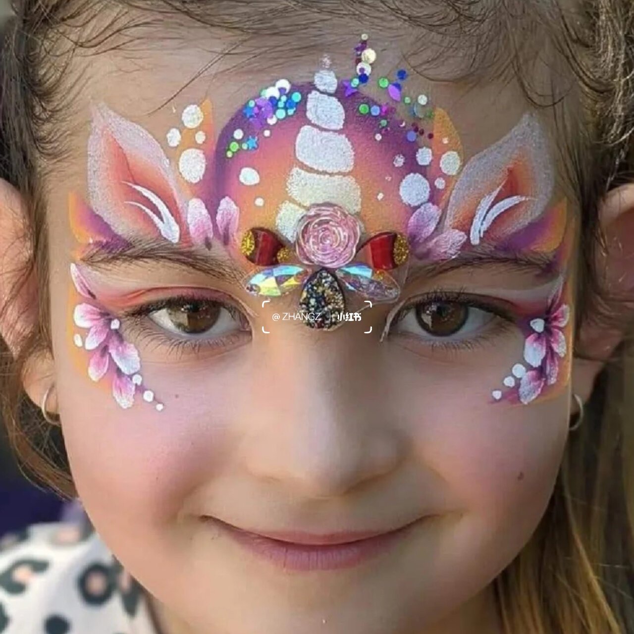 儿童面部彩绘图集分享第96615弹|03969502