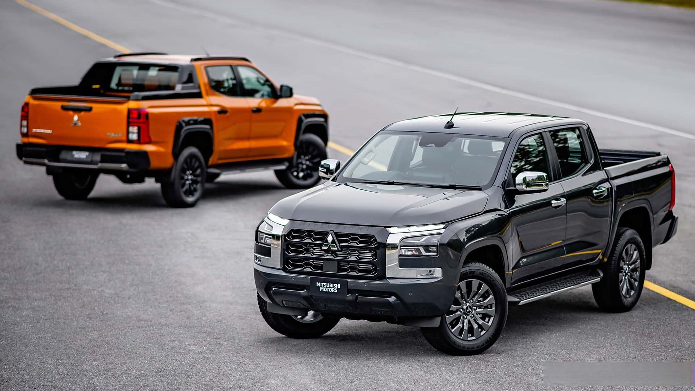 全新三菱l200 / triton皮卡发布,采用全新的设计语言,十分硬核.