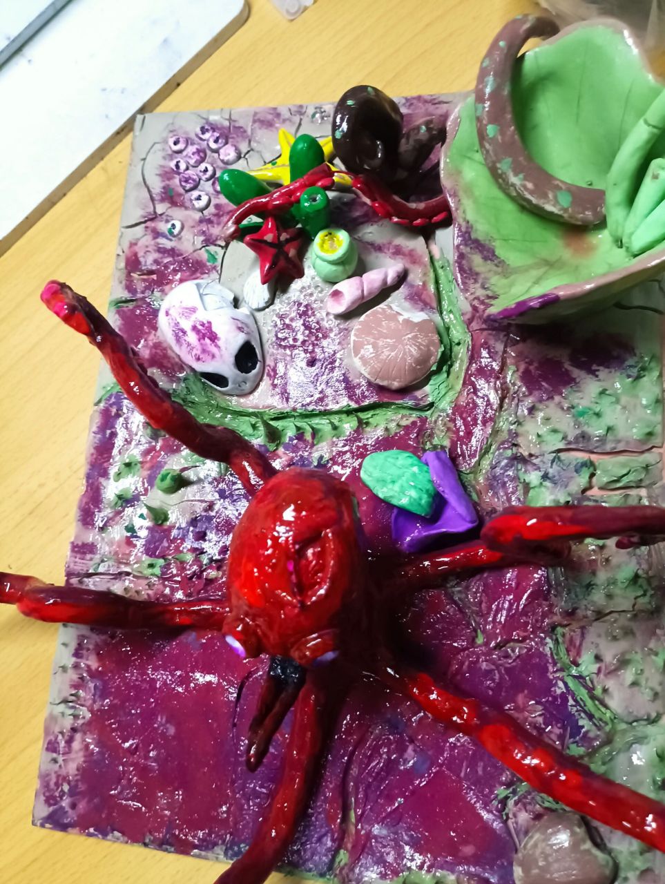 变异章鱼 是小章鱼呀,可爱的小章鱼