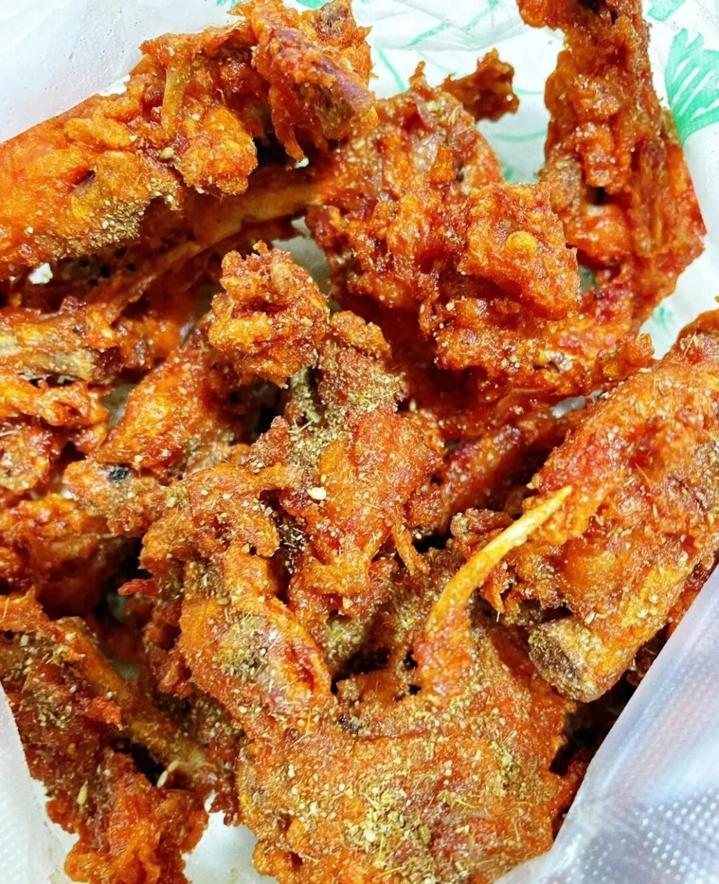 香酥炸鸡叉骨配方来啦 这个配方做出来的鸡叉骨焦香四溢,吃一口许久都