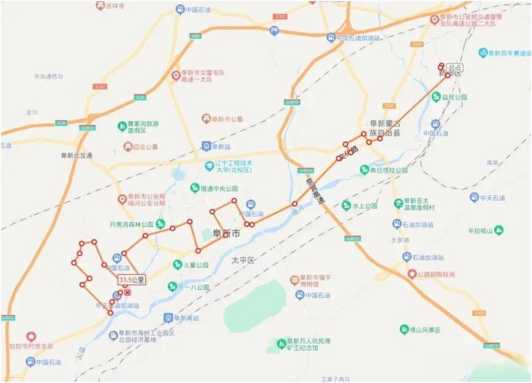 阜新地铁线路图图片