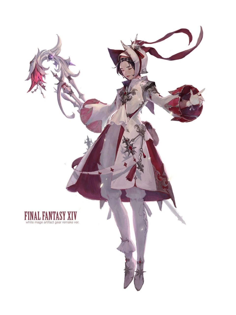 魔法少女 日韩风 角色原画 设定分享