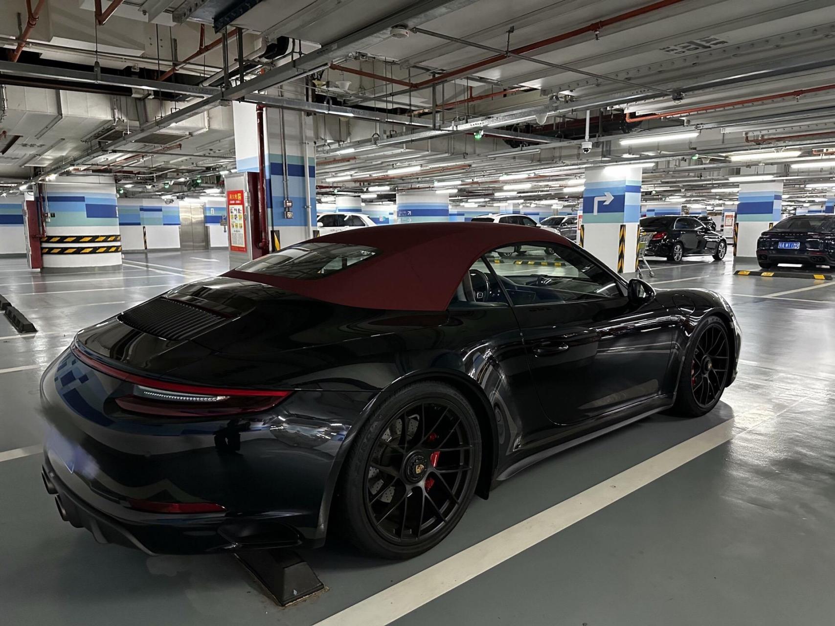 17年上牌保时捷911 gts敞篷  991.