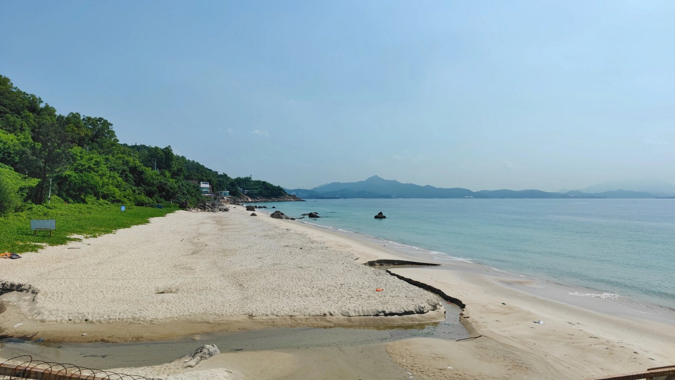 深圳背仔角海滩最新变化及游玩攻略体验 之前在4月份的时候,有粉丝