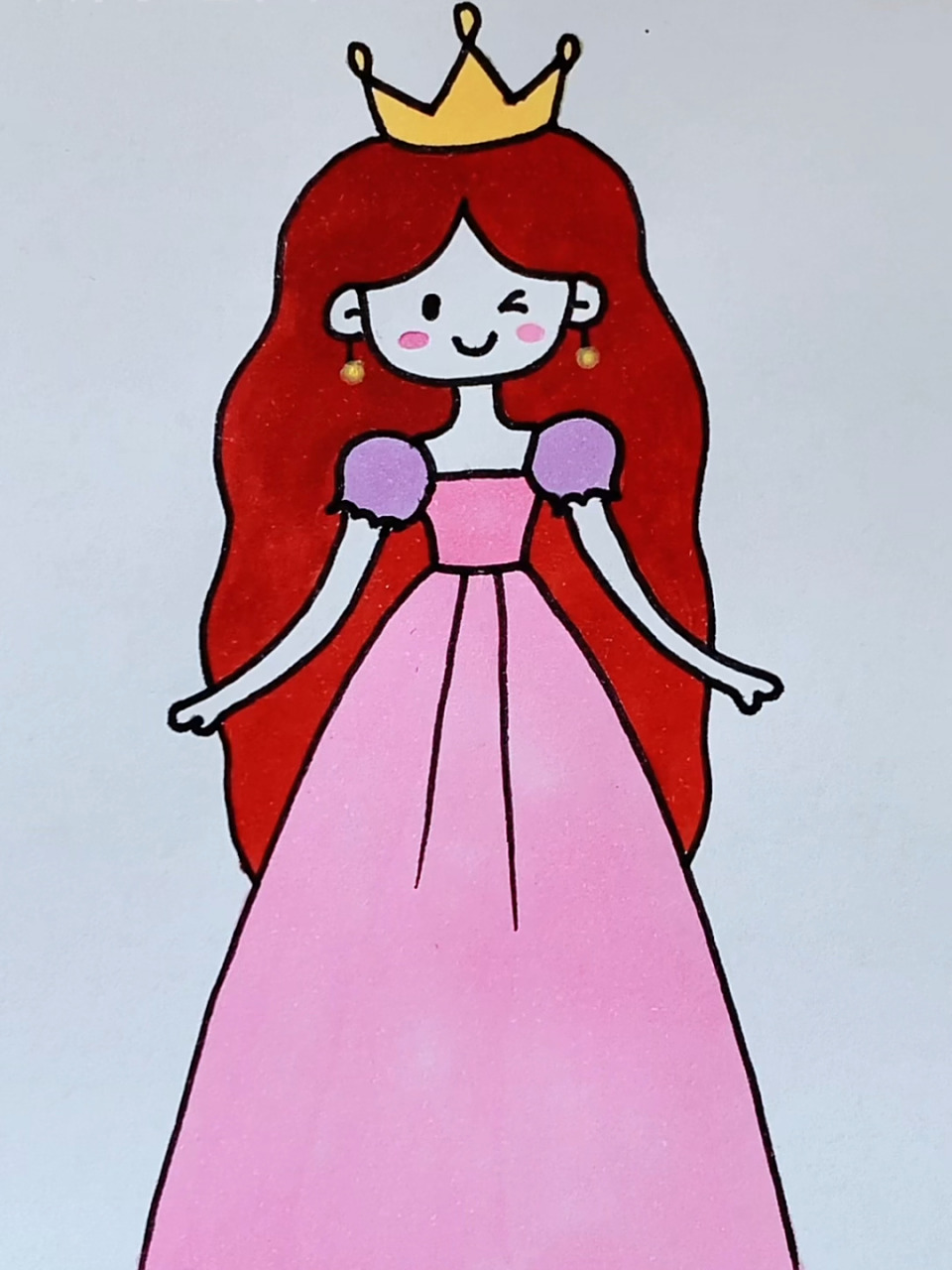 一起画可爱小公主