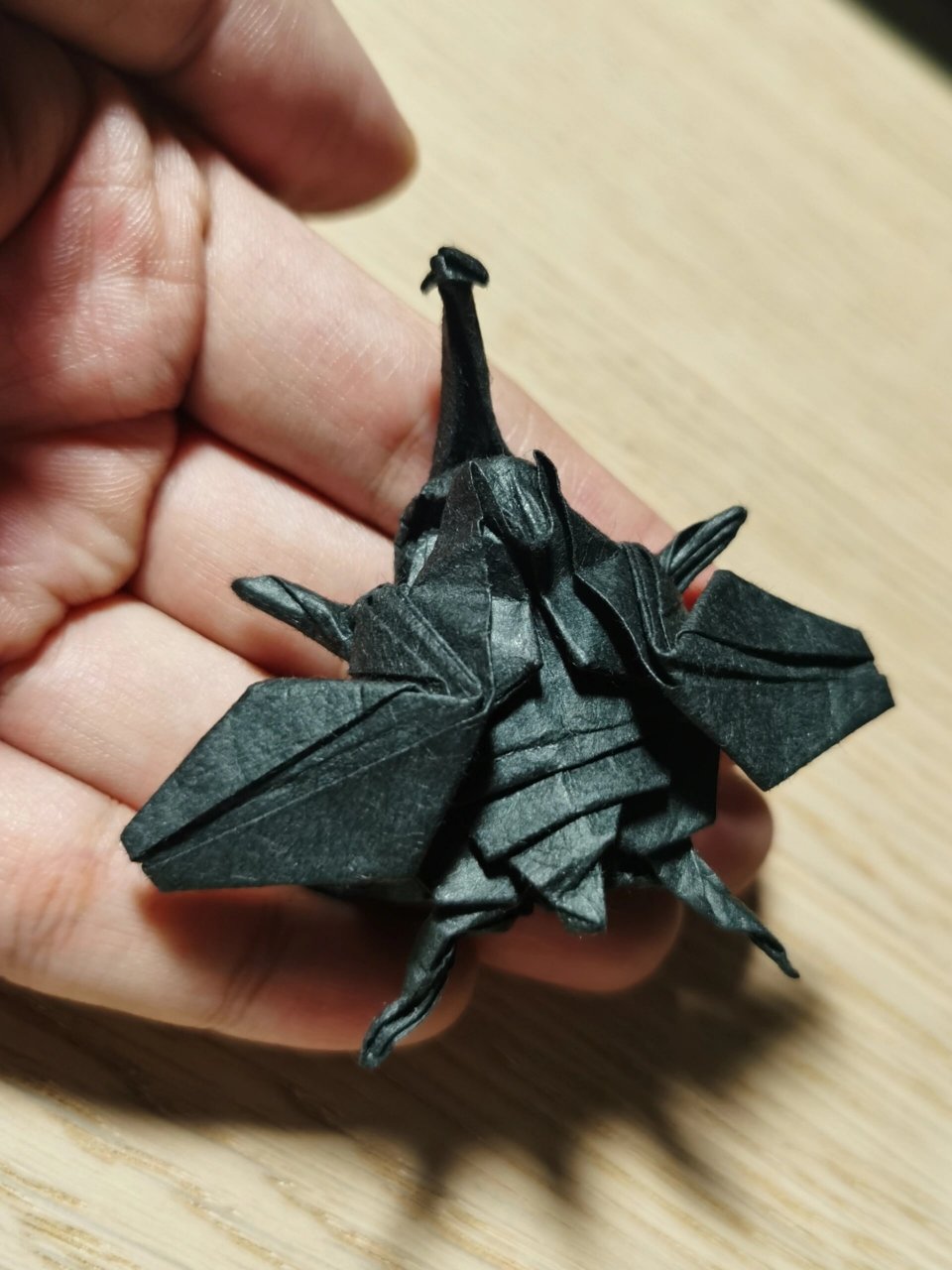 折纸—独角仙9898 昆虫系果然难