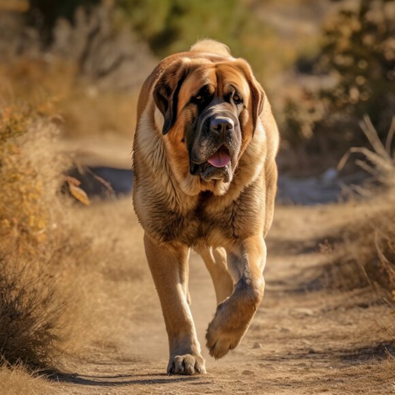 无畏守卫-西班牙獒犬 西班牙獒犬 spanish mastiff 西班牙獒犬是一种