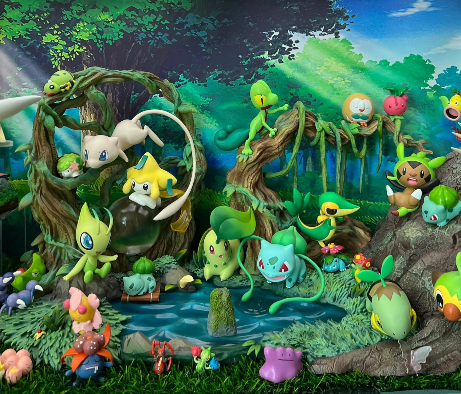 神奇宝贝/精灵宝可梦生态 森林造景 1.