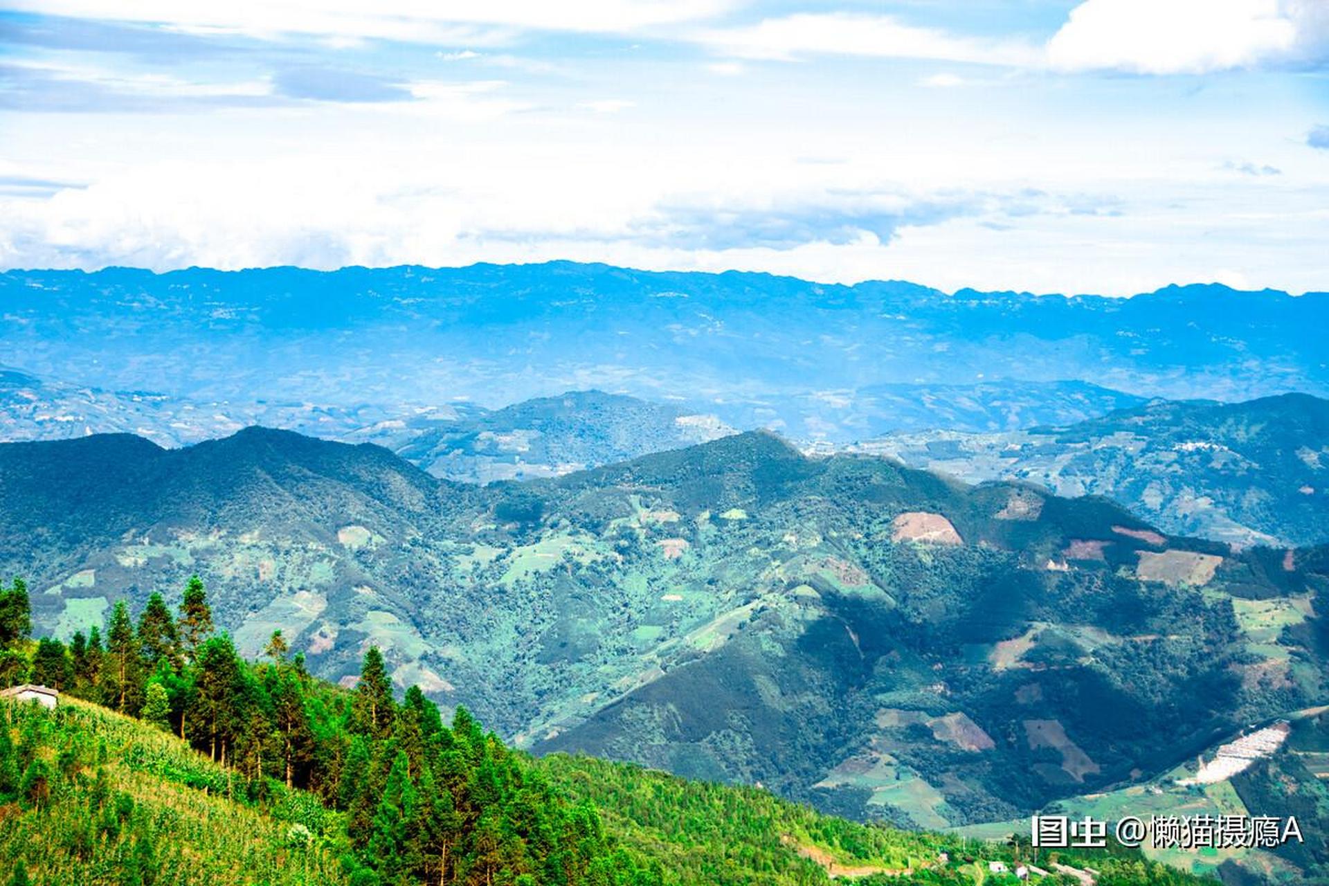 拍摄于云南红河屏边大围山风光爱好者红河人文地理圈子一个风光摄影圈