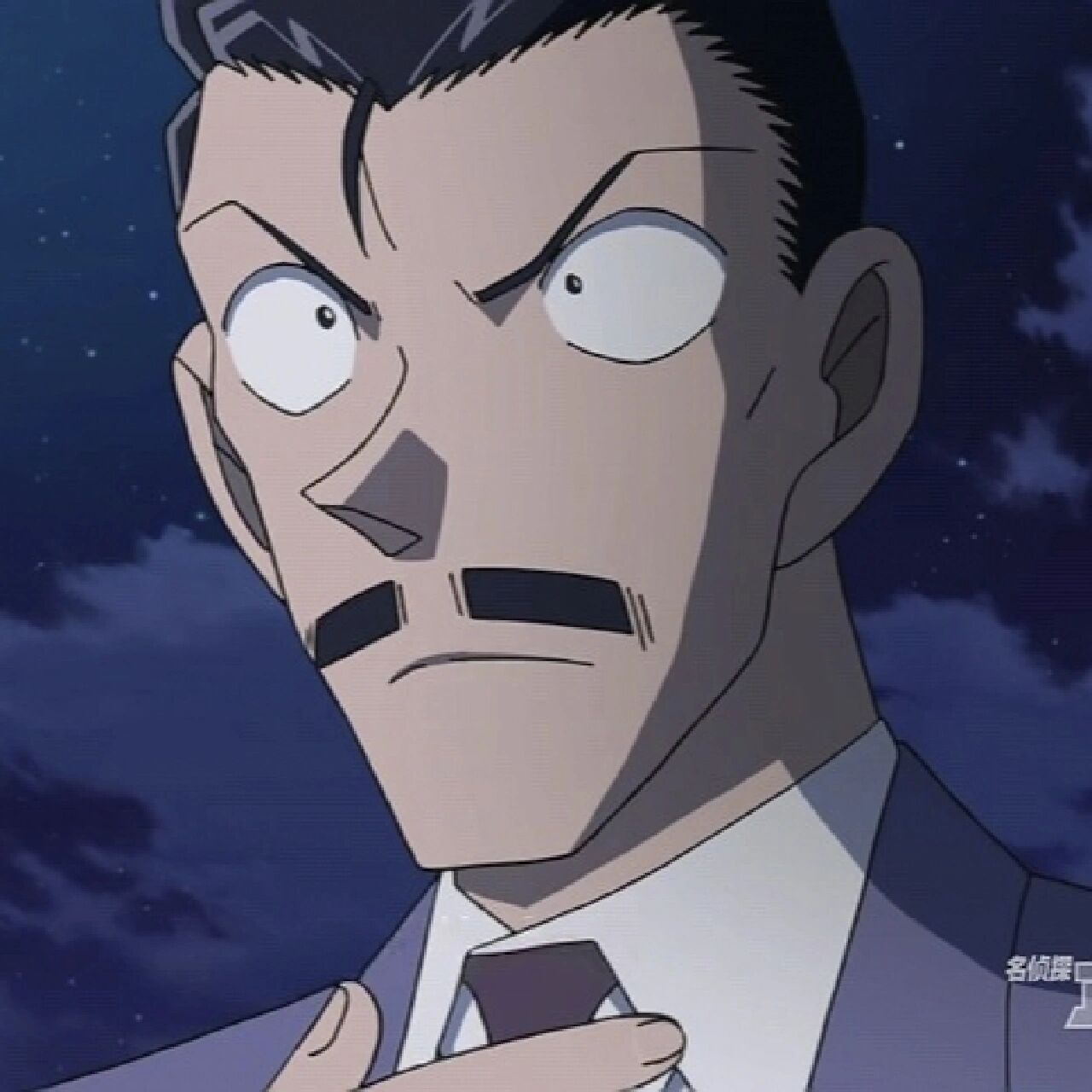 名侦探柯南|毛利小五郎      其实毛利小五郎也挺帅吧 礼貌拿图,禁二