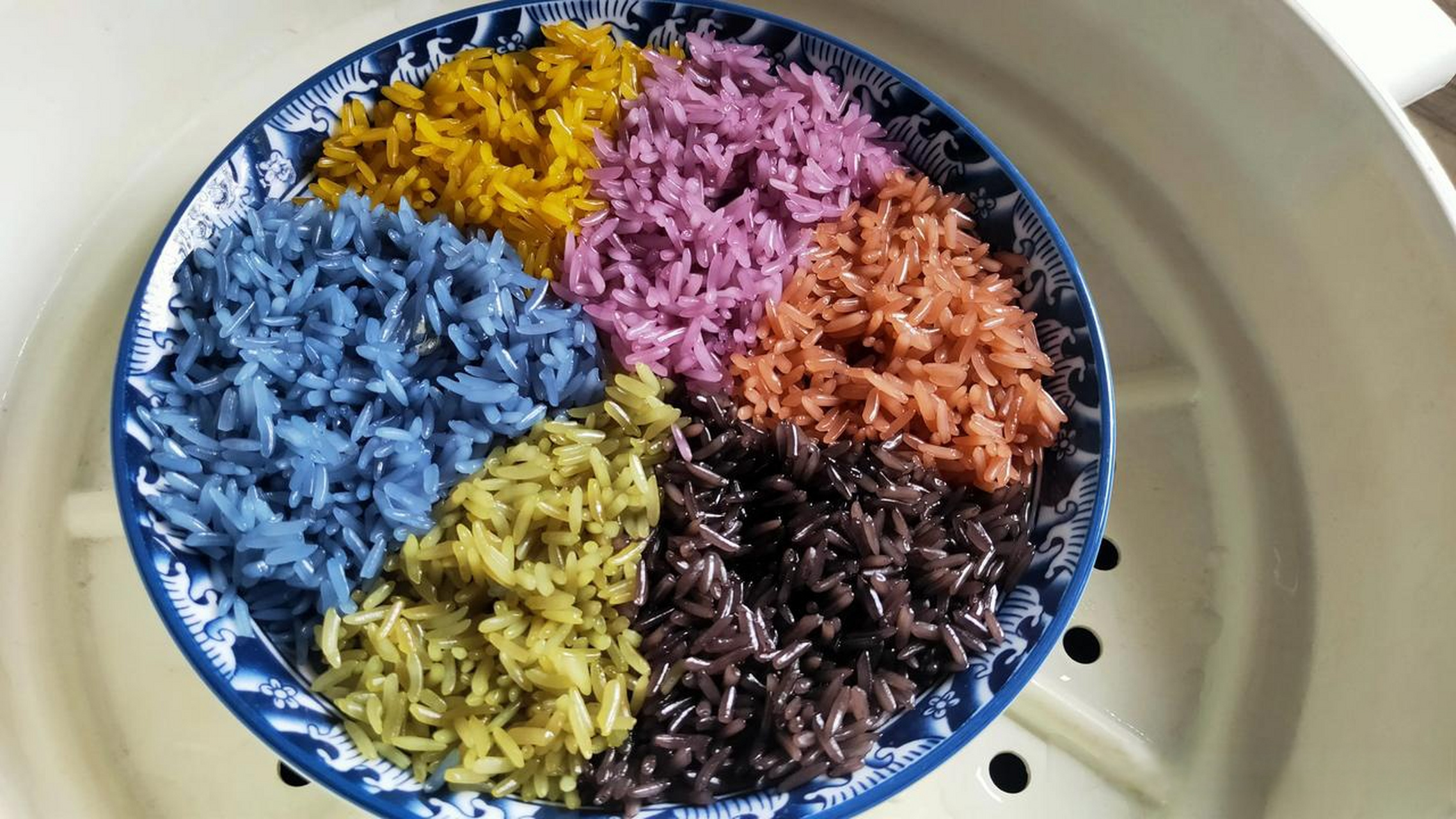 清明节 五色糯米饭 广西