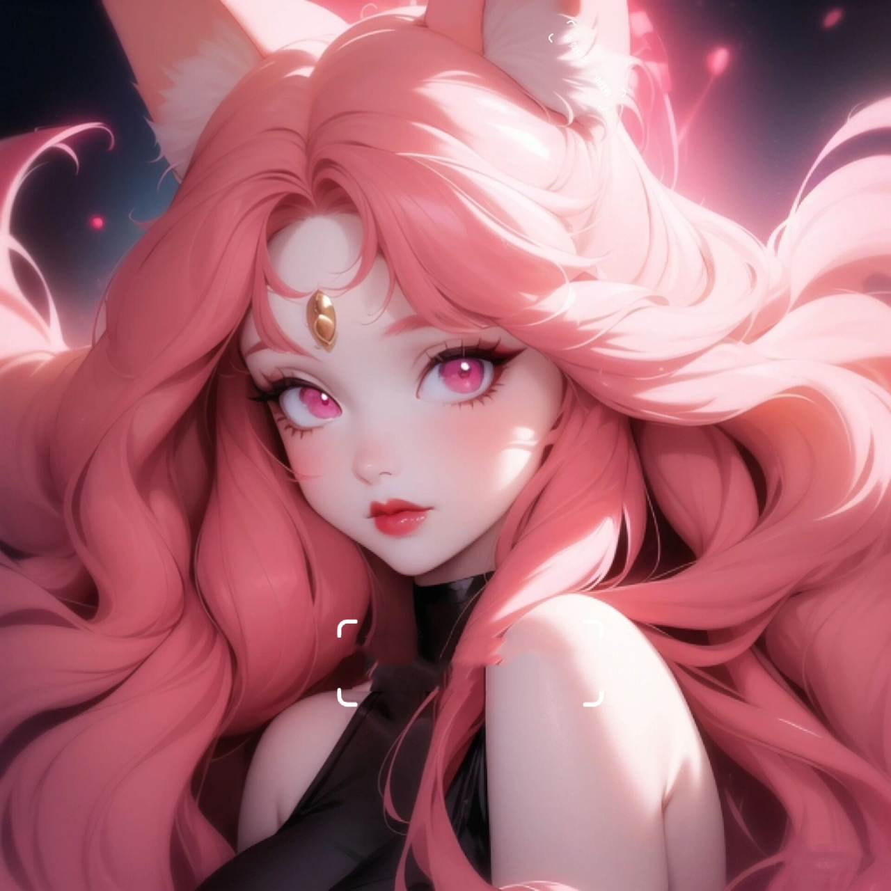 96旧漫头像丨妲己九尾狐 应粉丝宝宝要求,融了一下旧漫风的loar